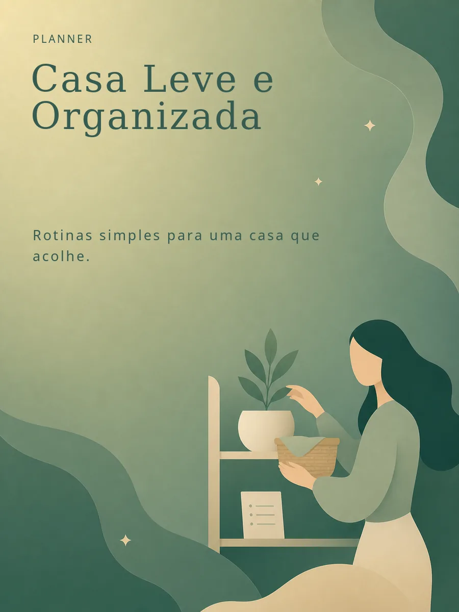 Planner Casa Leve e Organizada